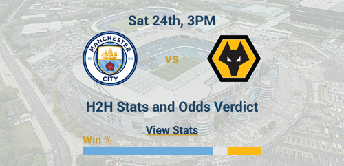 Manchester City vs Wolverhampton Wanderers
